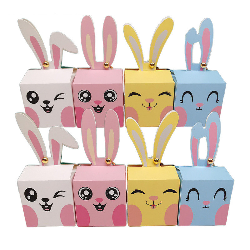 Baby Food Packaging - 12/24 Buah Kotak Permen Kelinci Kartun
