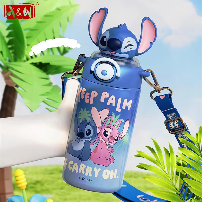 Baby Food Thermos - X&W Untuk Disney Cartoon Stitch Thermos