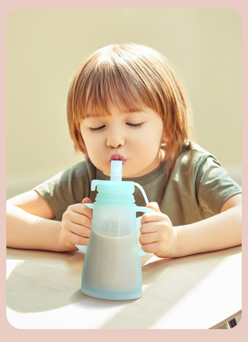 Baby Food Packaging - Kantong Penyimpanan ASI Silikon Baru yang