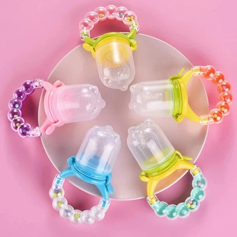 Mesh Feeder Bag - 1/3PCS Dot Buah Bebas BPA, Kantong