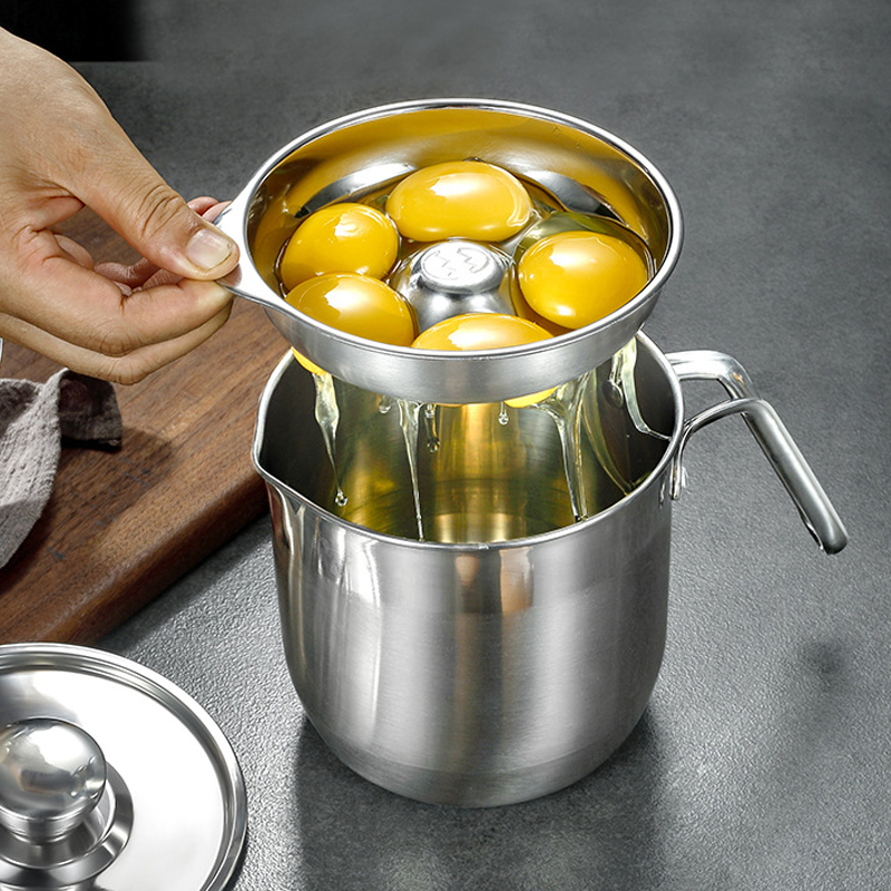 Baby Food Filter - 304 baja tahan karat pemisah telur