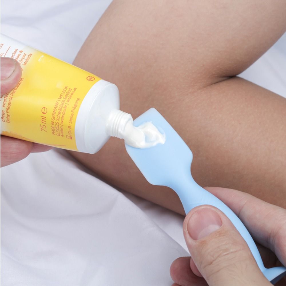 Spatula Bayi Silikon untuk Kri - Baby Food Jelly ulasan dan harga