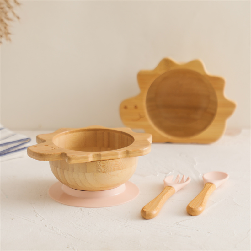 Peralatan makan kayu bayi Set  - Baby Food Menu ulasan dan harga