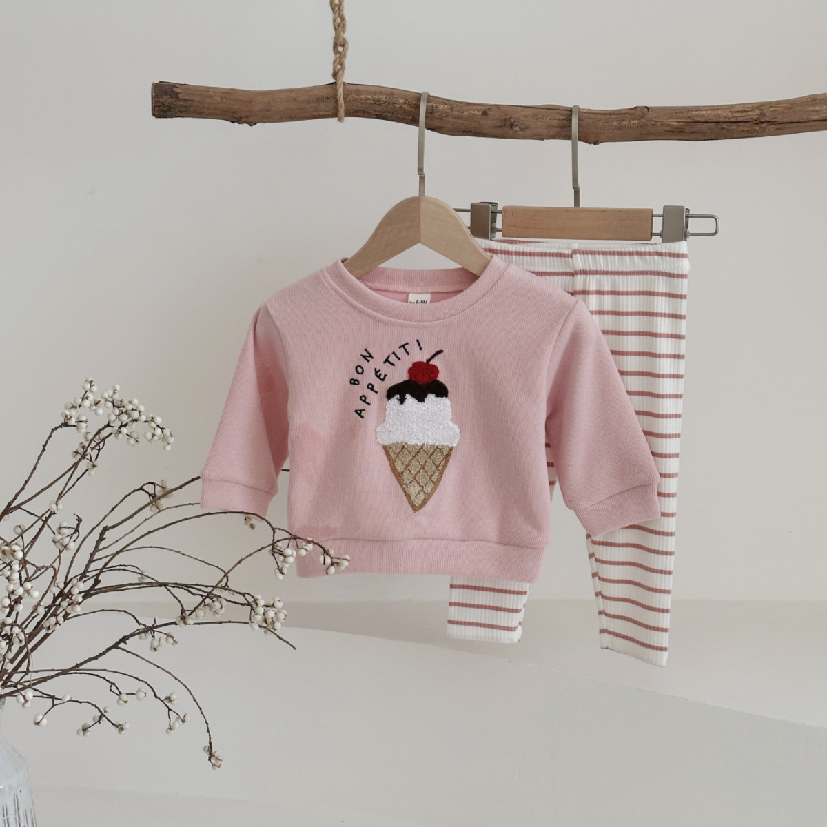 2Pcs Set Pakaian Bayi Baru Lah - Baby Food Jelly ulasan dan harga