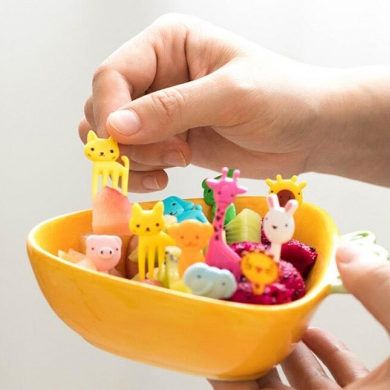 10 buah lucu Mini hewan pertan - Baby Food Dessert ulasan dan harga