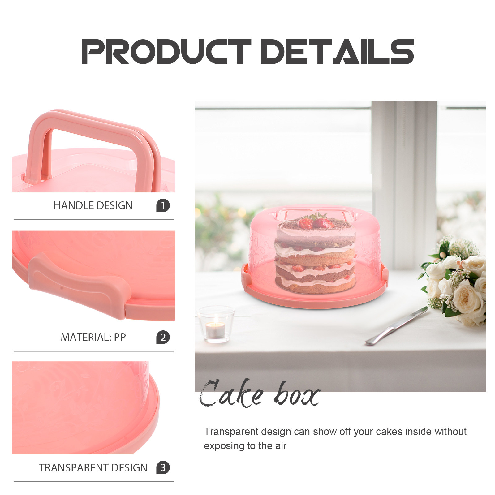 1Pcs Kotak Kemasan Kue Plastik - Baby Food Packaging ulasan dan harga
