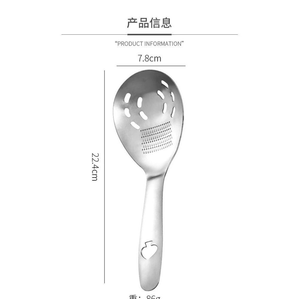 Sendok Penggiling Baja Tahan K - Baby Food Filter ulasan dan harga