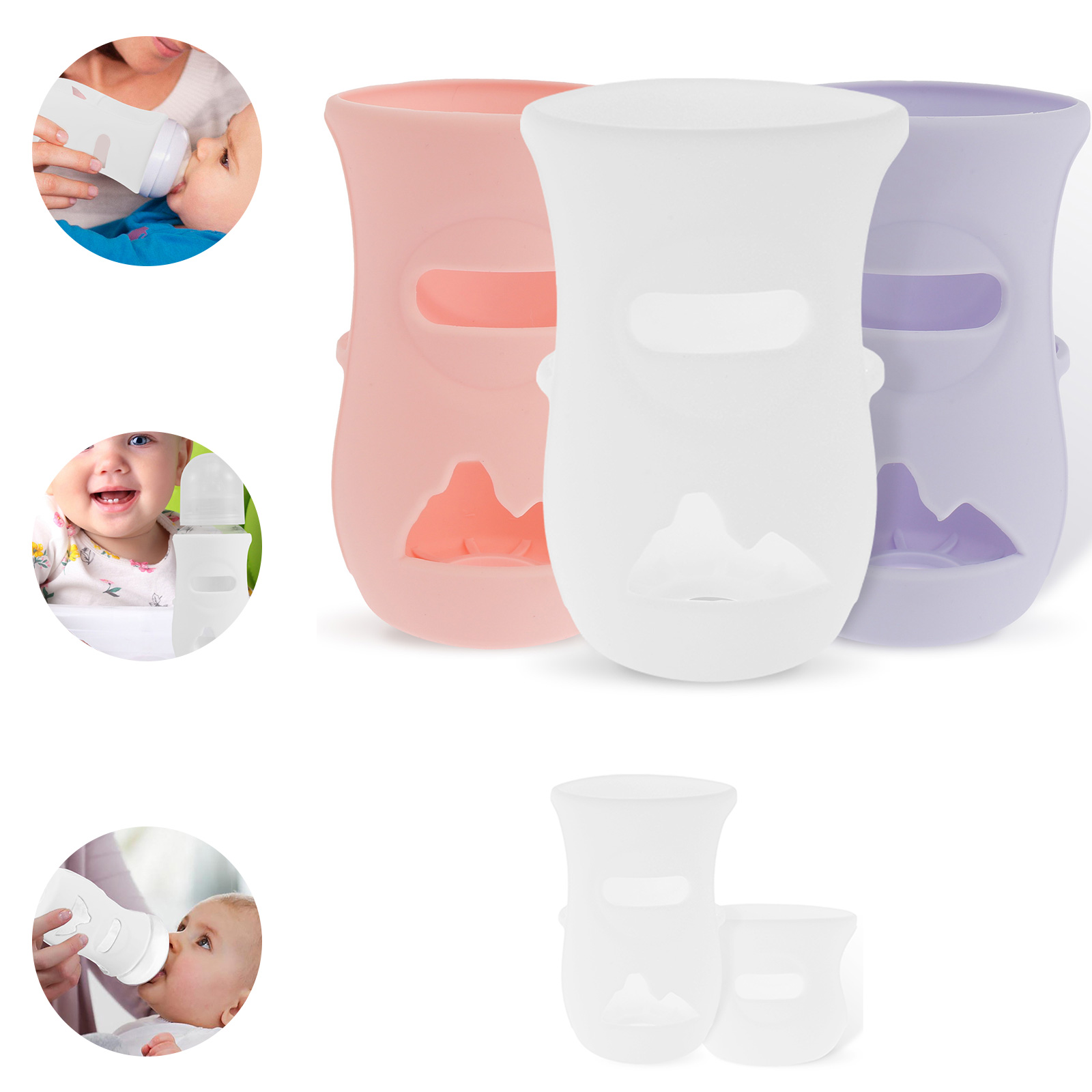 Penutup botol silikon lengan b - Baby Food Packaging ulasan dan harga