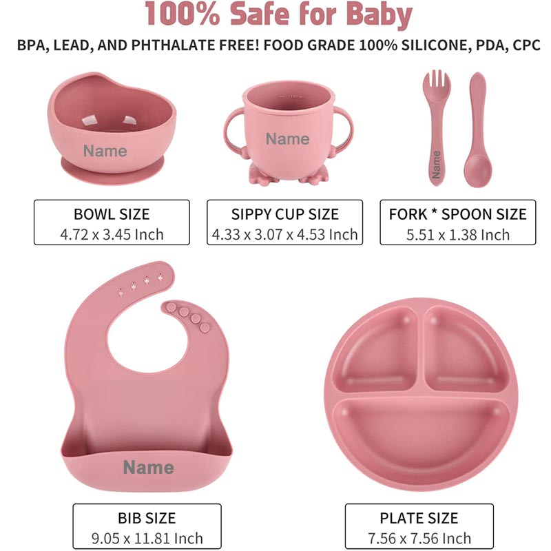 Nama pribadi set makan bayi ca - Baby Food Menu ulasan dan harga