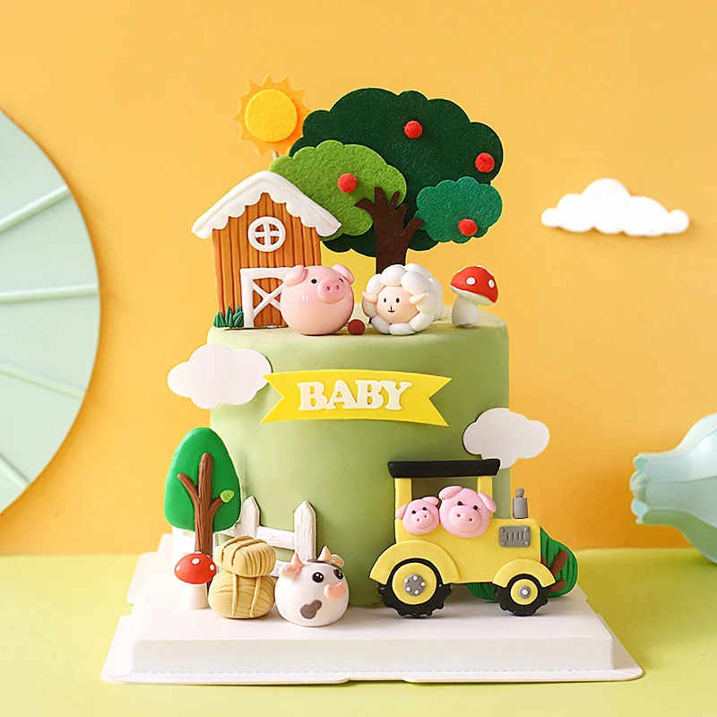 Kue ulang tahun dekorasi punca - Baby Food Dessert ulasan dan harga
