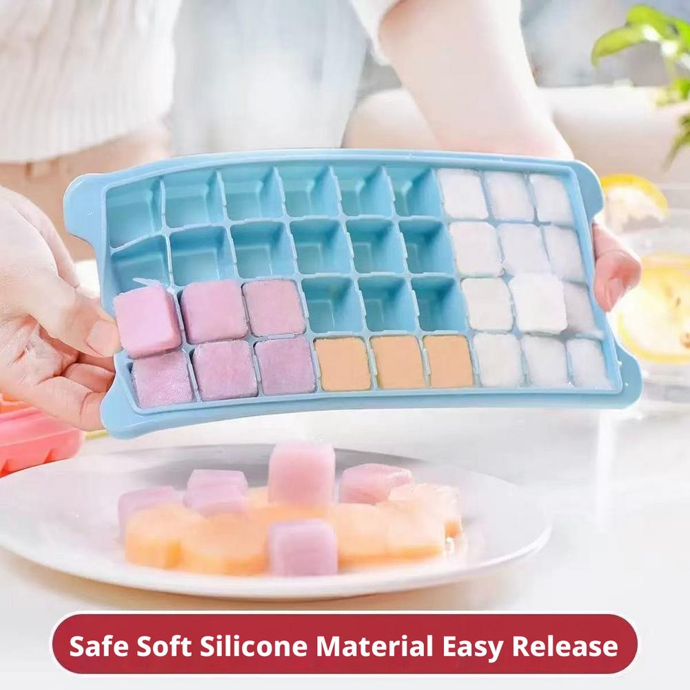 Cetakan Es Batu Silikon dengan - Baby Food Jelly ulasan dan harga