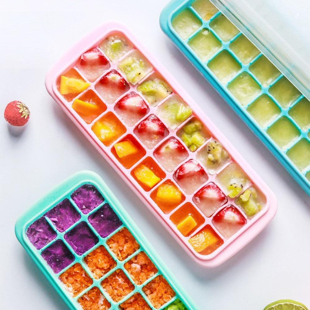 Cetakan Es Batu Silikon dengan - Baby Food Jelly ulasan dan harga