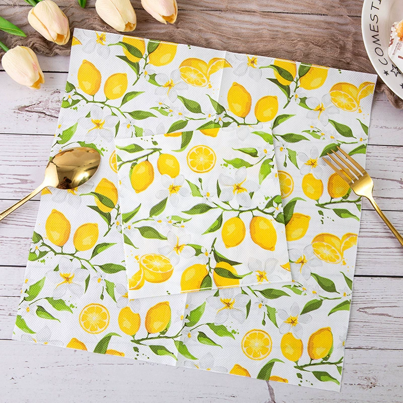 20 Buah/Tas Serbet Kertas Tema - Baby Food Packaging ulasan dan harga