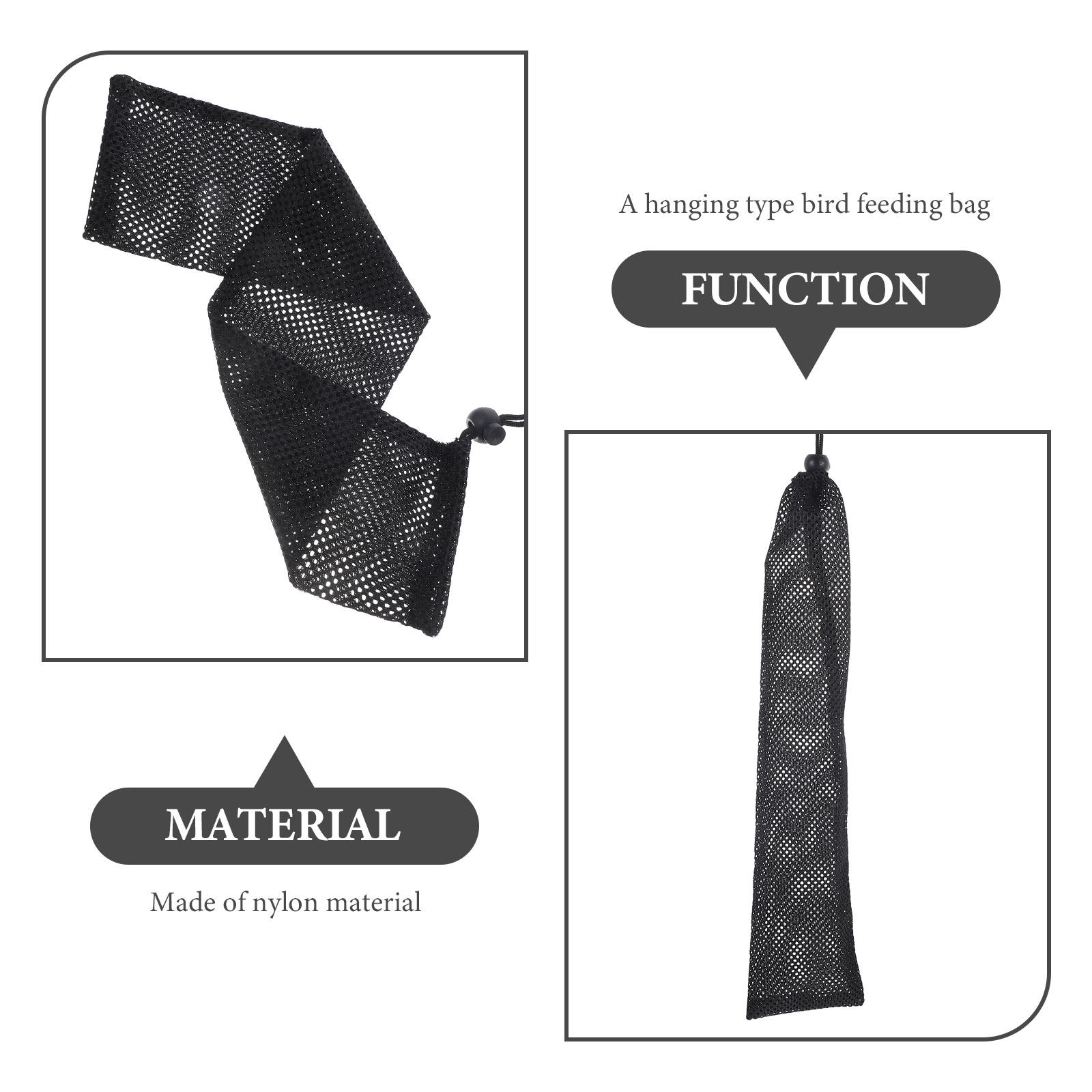 3Pcs Kantong Pakan Burung dari - Mesh Feeder Bag ulasan dan harga