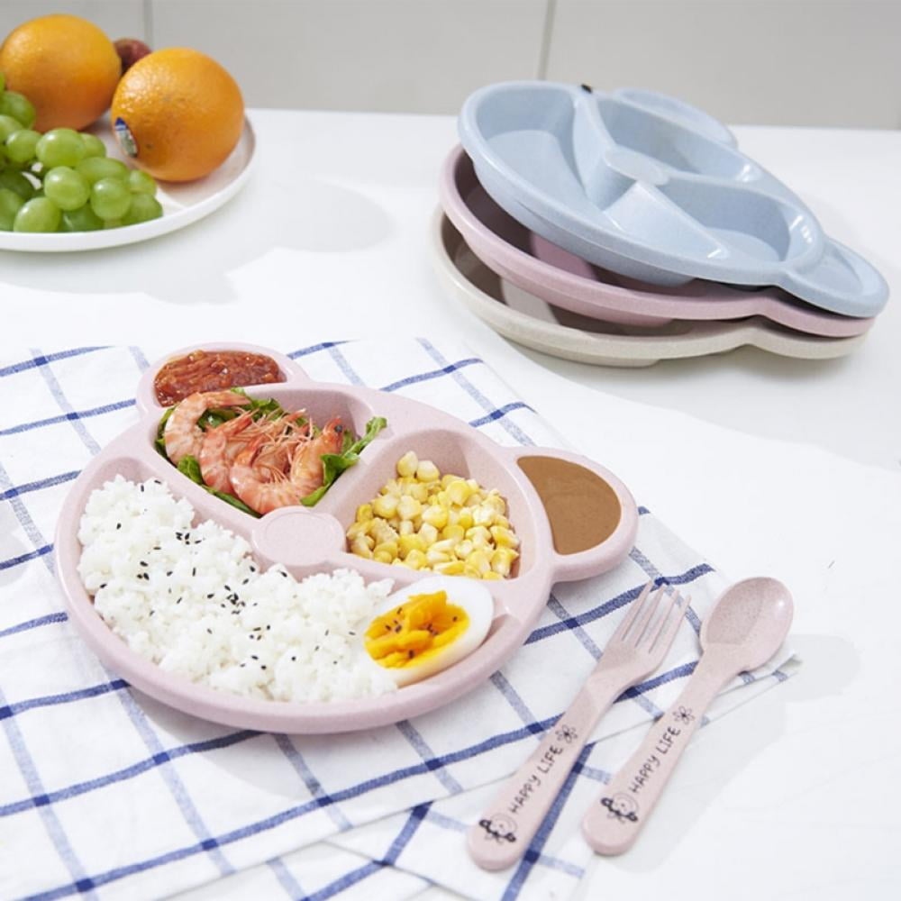 3 Buah/Set Mangkuk Bayi + Send - Baby Food Menu ulasan dan harga