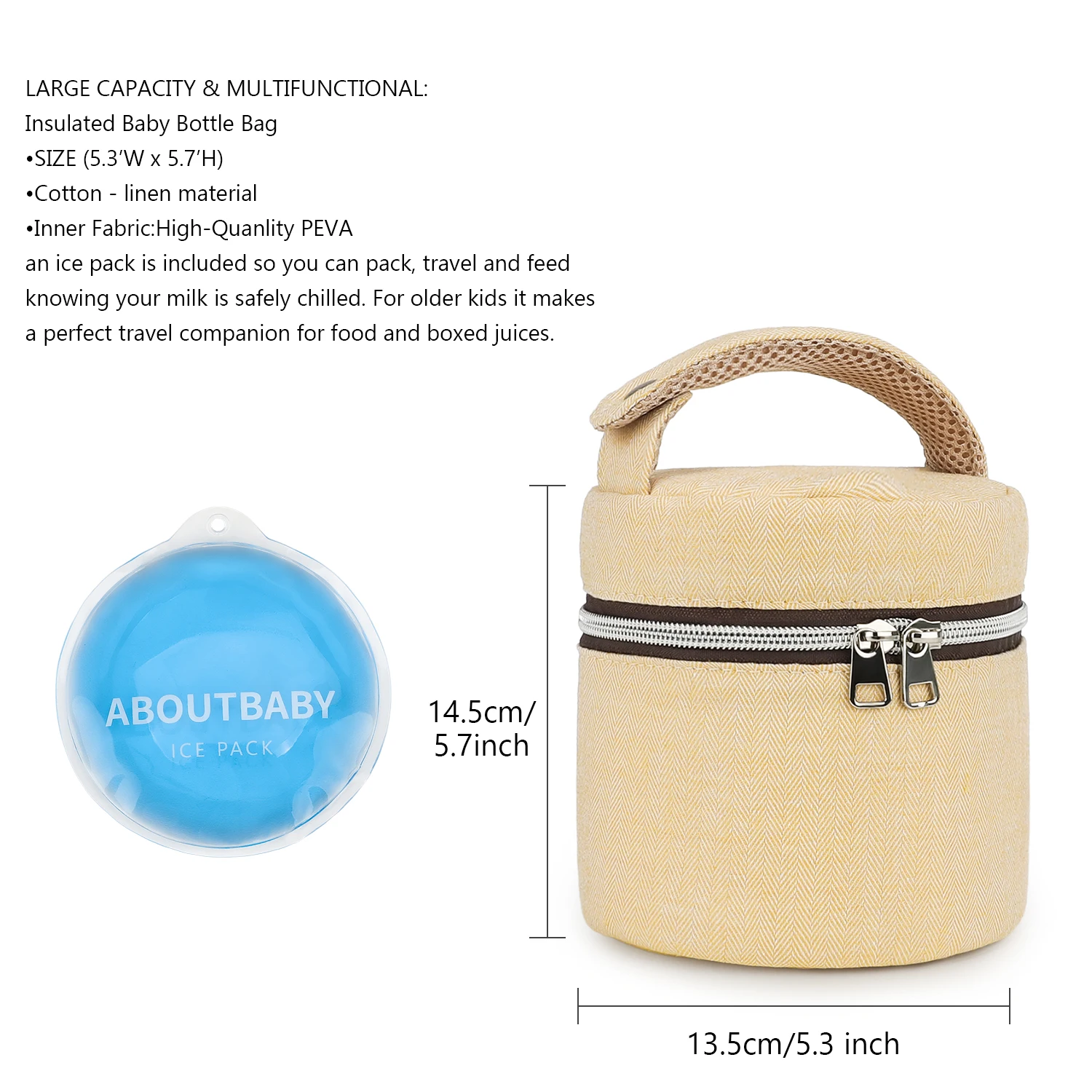 Tas botol tahan air, suhu kons - Baby Food Packaging ulasan dan harga