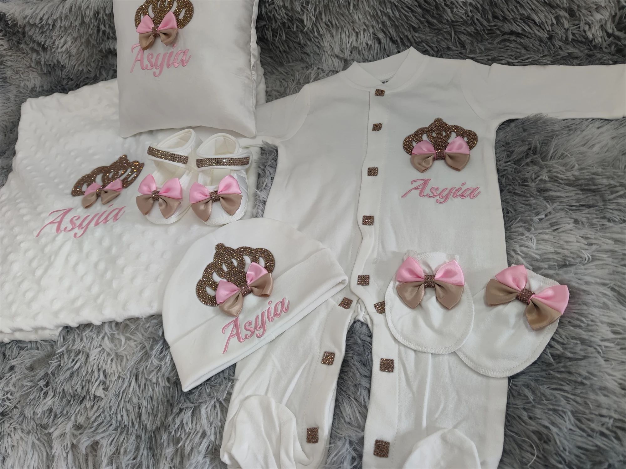 Set Romper Bayi Perempuan 6 Pc - Baby Food Jelly ulasan dan harga